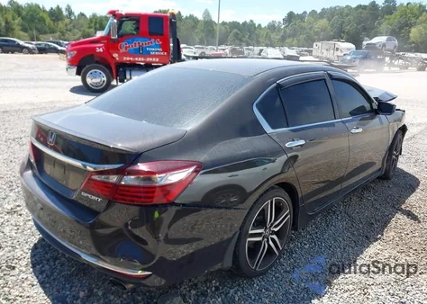 2017 Honda Accord Sport from USA, damaged, VIN 1HGCR2F53HA244265